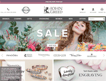 Tablet Screenshot of johngreedjewellery.com